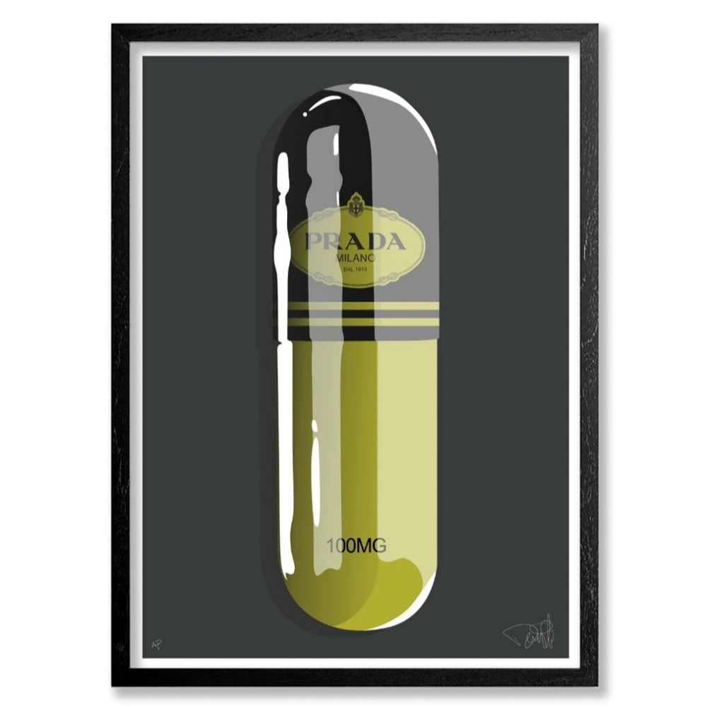 Prada 8 1/2"x11" Wall Art